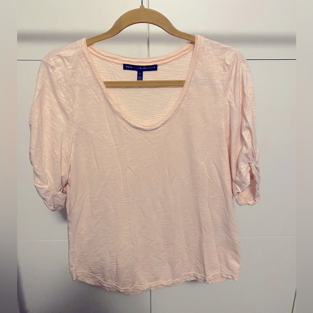 WHBM 3/4 Sleeve Tee L